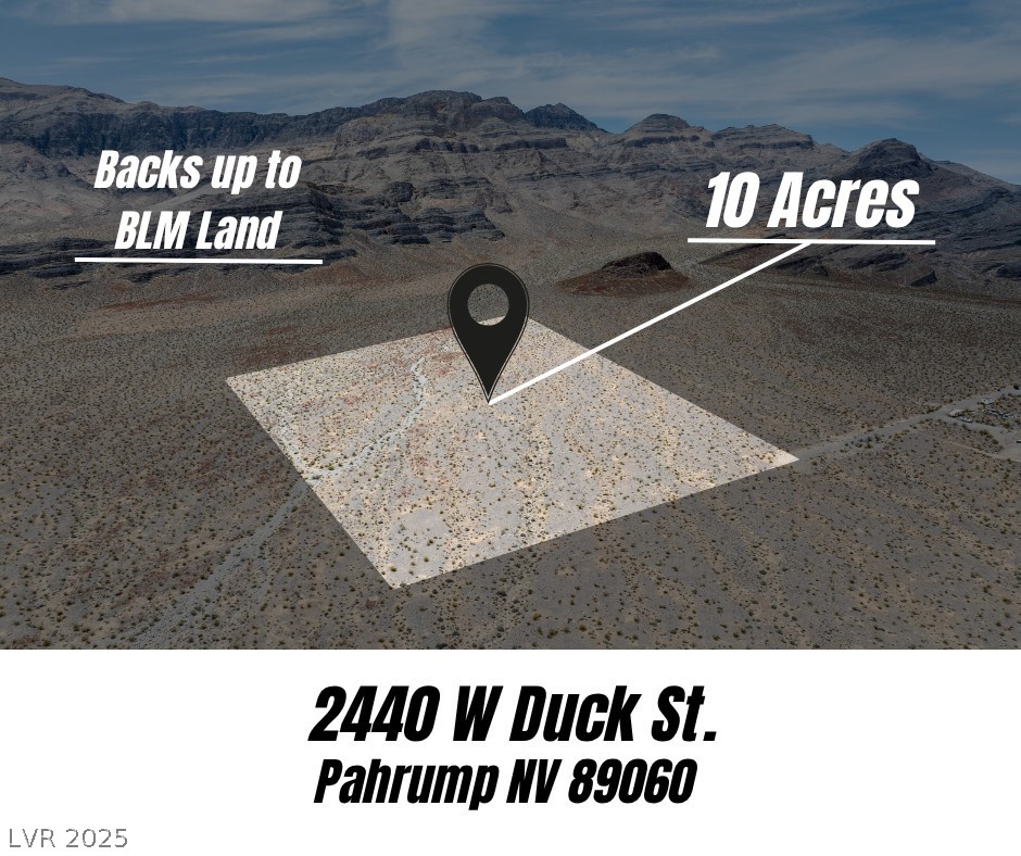 2440 W Duck Street, Pahrump 89060