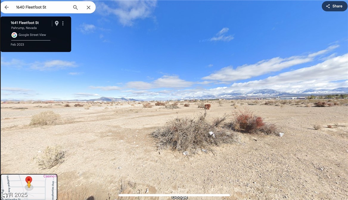 1640 E Fleetfoot Street, Pahrump 89048