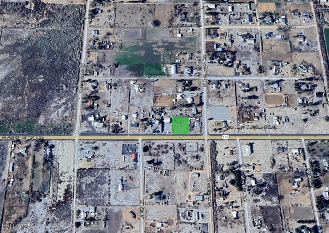 Moapa Valley Blvd near Cottonwood, Overton