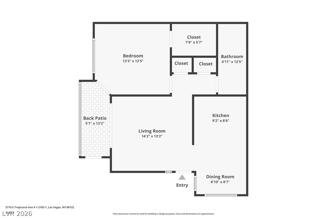 Photo 13 of 26, 5710 E Tropicana Avenue #1017