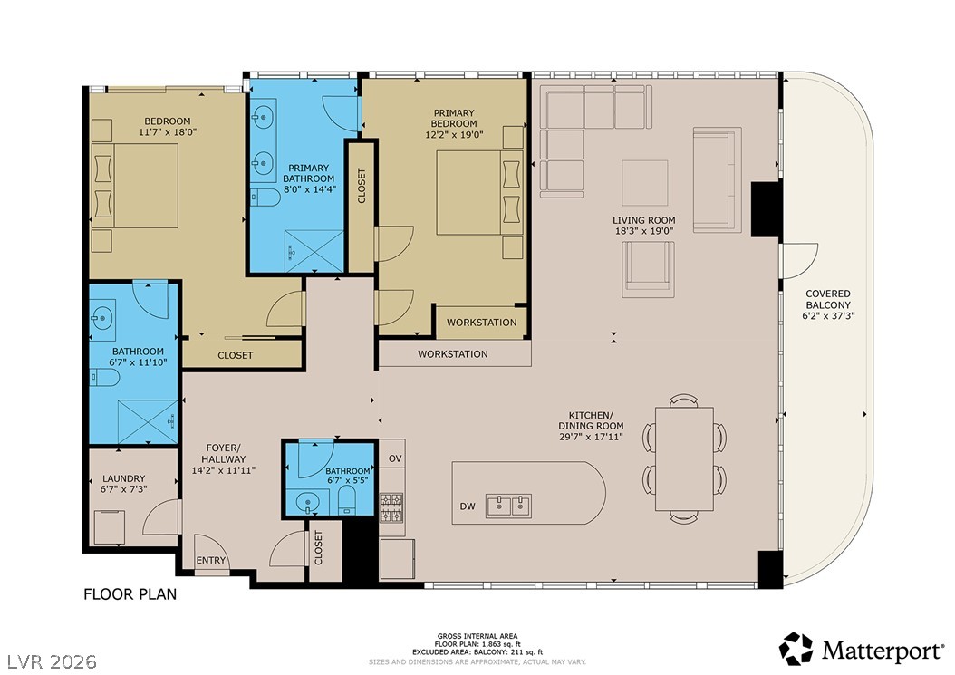 Photo 44 of 47, 4471 Dean Martin Drive #1410
