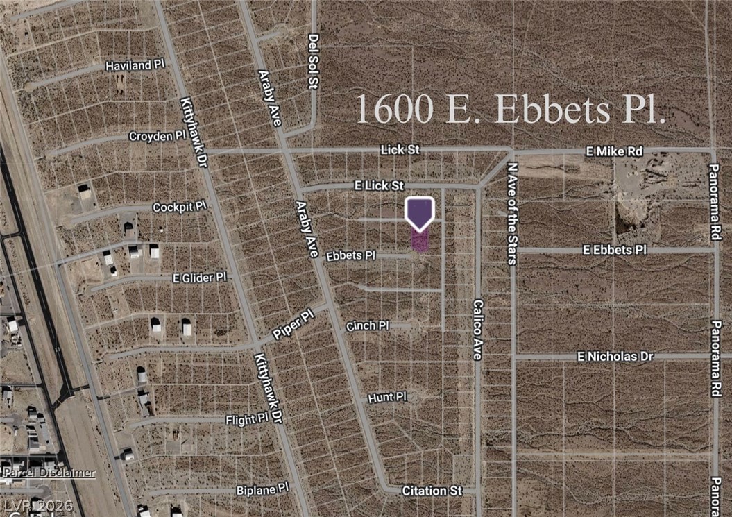 1600 E Ebbets Place, Pahrump 89060